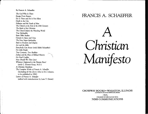 ﻿مانیفست مسیحی