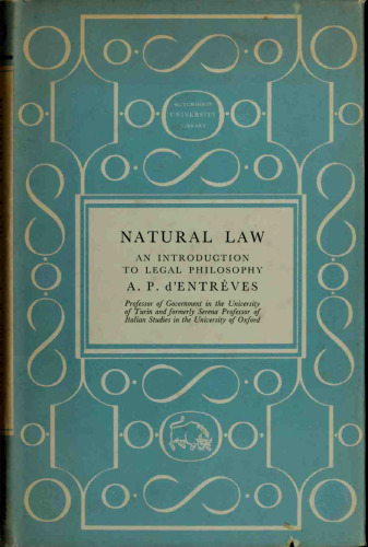 ﻿حقوق طبیعی: مقدمه ای بر فلسفه حقوقی