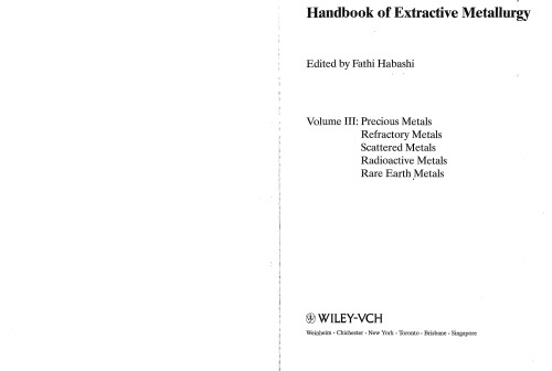 راهنمای متالورژی استخراج