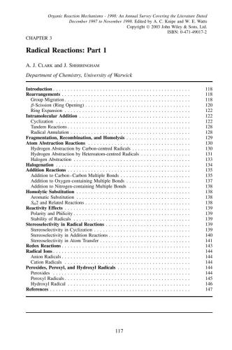 مکانیسم واکنش ارگانیک