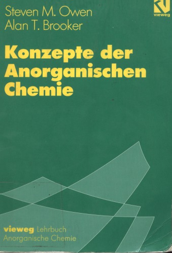 Konzepte der Anorganischen Chemie (Broschiert)