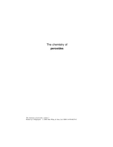 شیمی پراکسیدها