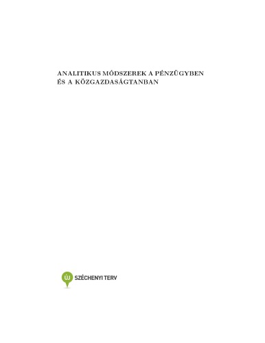 ﻿روش های تحلیلی در امور مالی و اقتصاد