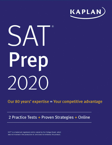 ﻿Kaplan's SAT Prep 2020