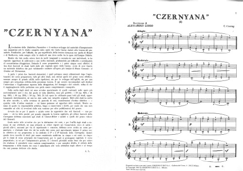 ﻿مجموعه مطالعات Czernyana. 60 مطالعه ابتدایی. جلد 1