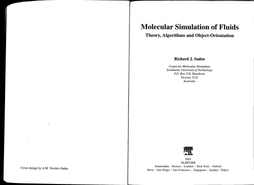 شبیه سازی مولکولی مایعات: نظریه ، الگوریتم ها و جهت گیری شی