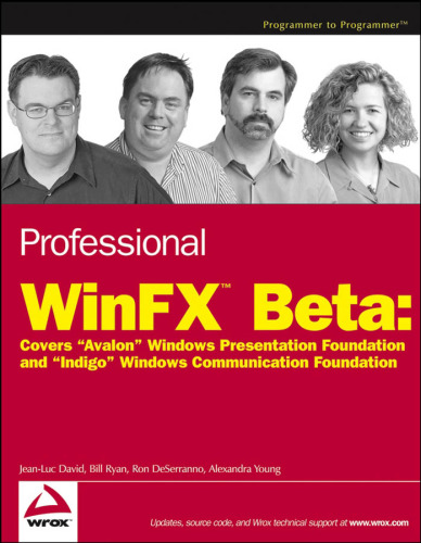 ﻿WinFX™ Beta حرفه ای: بنیاد ارائه Windows 