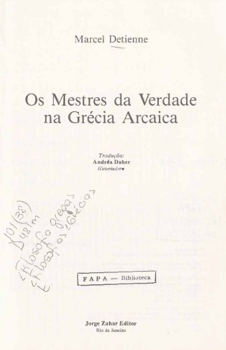 ﻿استادان حقیقت در یونان باستانی