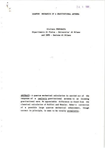 ﻿مکانیک کوانتومی آنتن گرانشی