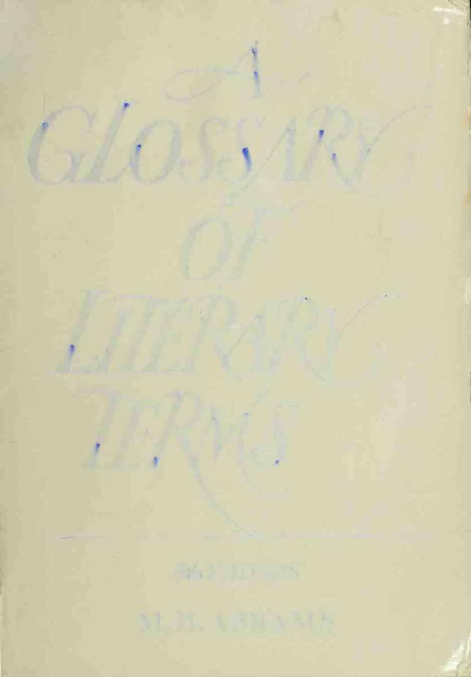 ﻿واژه نامه اصطلاحات ادبی