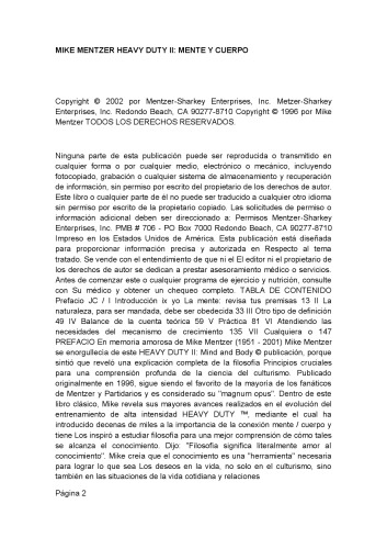 ﻿مایک منتزر HEAVY DUTY II