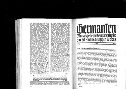 ﻿Ahnenerbe - Germania 1939 شماره 5 و 6