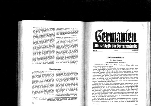 ﻿Ahnenerbe - Germania 1940 - شماره 9