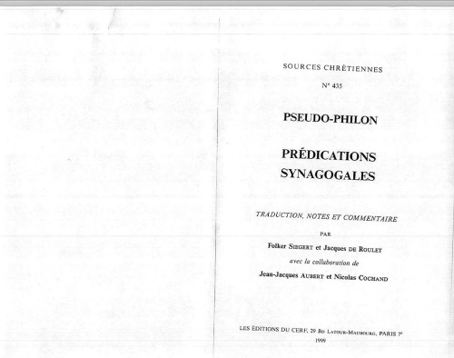 ﻿موعظه های کنیسه