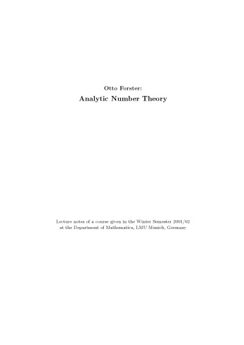 ﻿نظریه اعداد تحلیلی