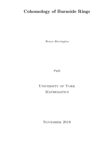 ﻿همبستگی حلقه های Burnside