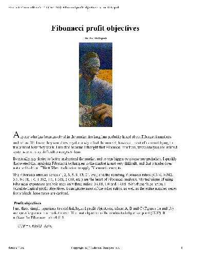 اهداف سود فیبوناچی