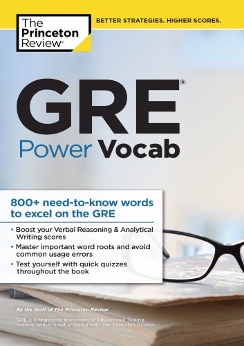 ﻿GRE Power Vocab