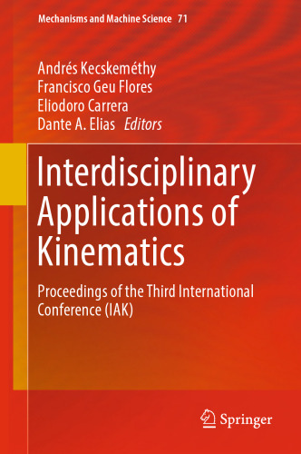 ﻿کاربردهای بین رشته ای سینماتیک: مجموعه مقالات سومین کنفرانس بین المللی (IAK)