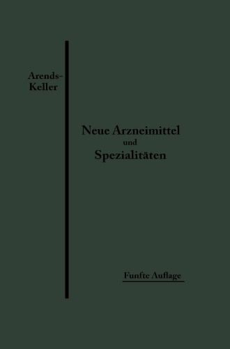 ﻿داروهای جدید و تخصص های دارویی: شامل داروهای جدید، آماده سازی اندام ها و سرم، با نسخه های متعدد برای جایگزین ها، و توضیح رایج ترین عبارات هنر پزشکی