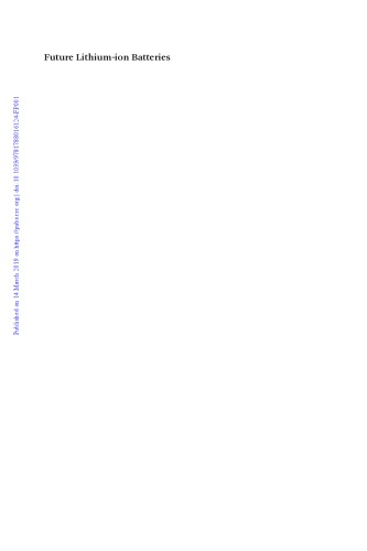 ﻿باتری های لیتیوم یون آینده