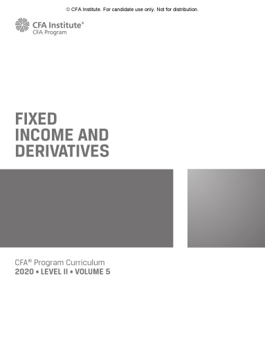 ﻿برنامه درسی برنامه CFA 2020: سطح 2، جلد 5