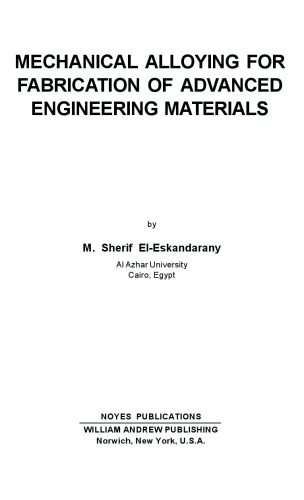 آلیاژ مکانیکی برای ساخت مواد مهندسی پیشرفته