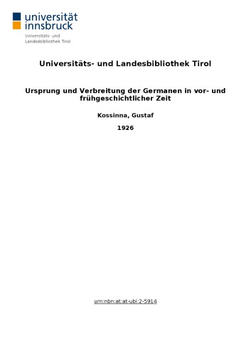 ﻿خاستگاه و پراکندگی قبایل ژرمنی در دوران پیش از تاریخ و اوایل تاریخ