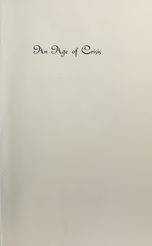 ﻿عصر بحران: انسان و جهان در اندیشه فرانسوی قرن هجدهم