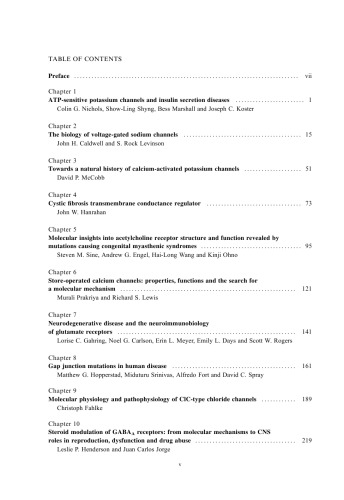 بینش مولکولی به بیولوژی کانال یونی در سلامت و بیماری