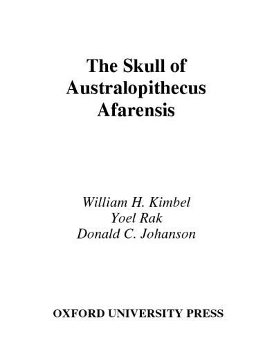 جمجمه Australopithecus afarensis