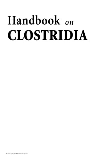 کتاب راهنمای Clostridia