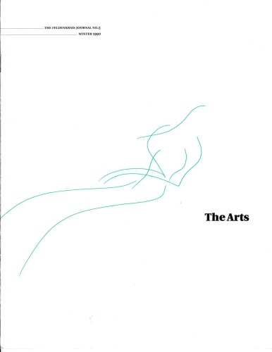 ﻿The Feldenkrais Journal #5 The Arts