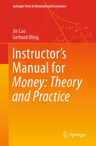 ﻿Manual Instruction for Money: Theory and Practice