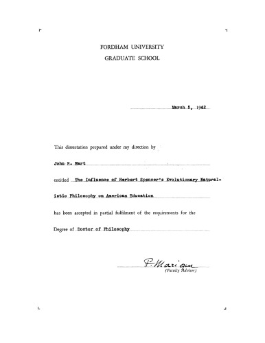 ﻿تأثیر فلسفه طبیعی تکاملی هربرت اسپنسر بر آموزش آمریکایی