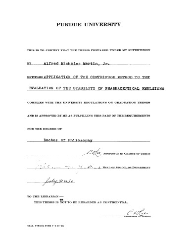 ﻿کاربرد روش سانتریفیوژ در ارزیابی پایداری امولسیون های دارویی