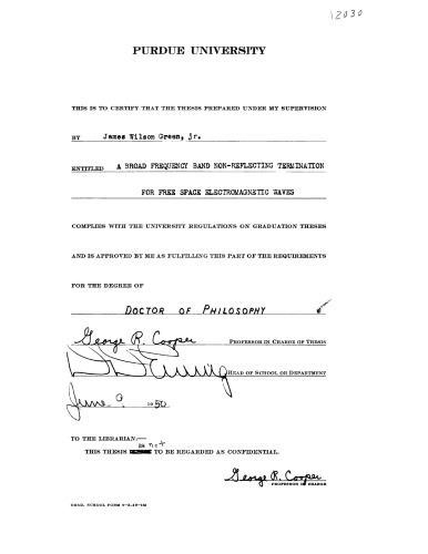 ﻿یک باند فرکانس گسترده بدون بازتاب برای امواج الکترومغناطیسی فضای آزاد