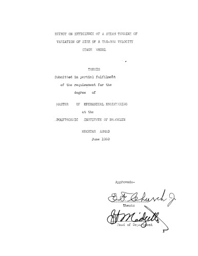 ﻿تأثیر بر راندمان توربین بخار با تغییر اندازه چرخ مرحله سرعت دو ردیفه