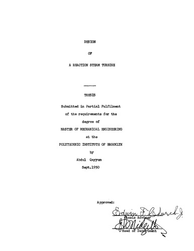 ﻿طراحی یک توربین بخار واکنشی