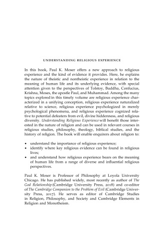 ﻿درک تجربه مذهبی از محکومیت به معنای زندگی