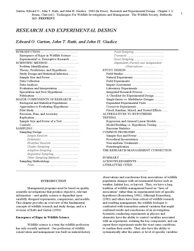 طرح تحقيقاتي و تجربي