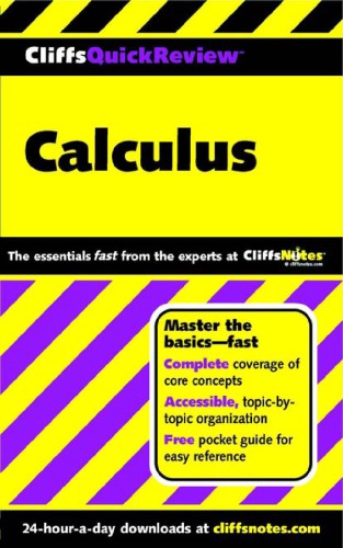 ﻿CliffsQuickReview Calculus (بررسی سریع Cliffs)