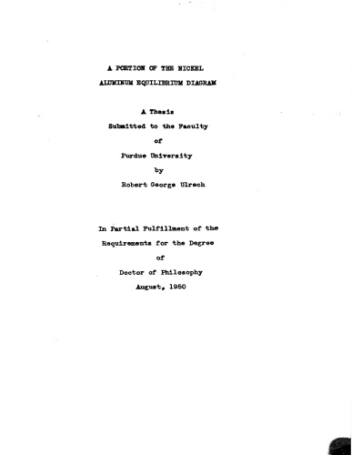 ﻿بخشی از نمودار تعادل آلومینیوم نیکل