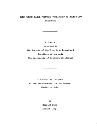 ﻿برخی از نقاشان امروزی سه گانه را طراح صحنه باله می دانستند