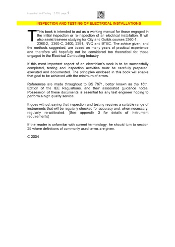 بازرسی و آزمایش تاسیسات برقی