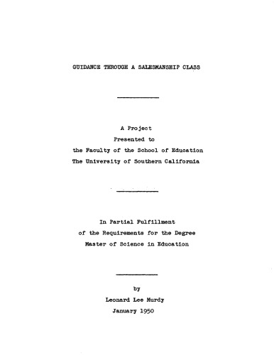 ﻿راهنمایی از طریق کلاس فروشندگی