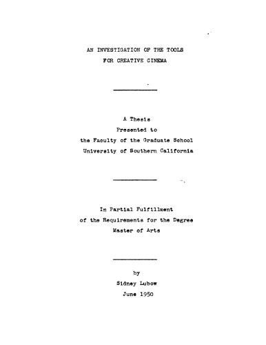 ﻿بررسی ابزارهای سینمای خلاق