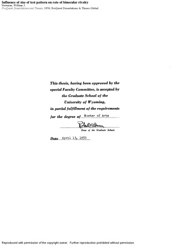 ﻿تأثیر اندازه الگوی آزمون بر میزان رقابت دوچشمی