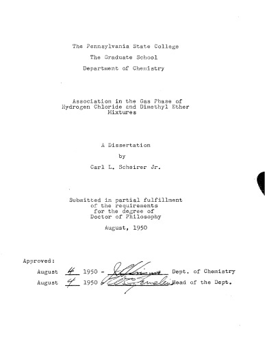 ﻿ارتباط در فاز گاز هیدروژن-کلرید و مخلوط اتر دی متیل
