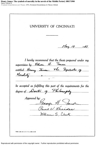 ﻿هنری جیمز: نمادهای اخلاق در رمان های دوره میانه، 1881-1900
